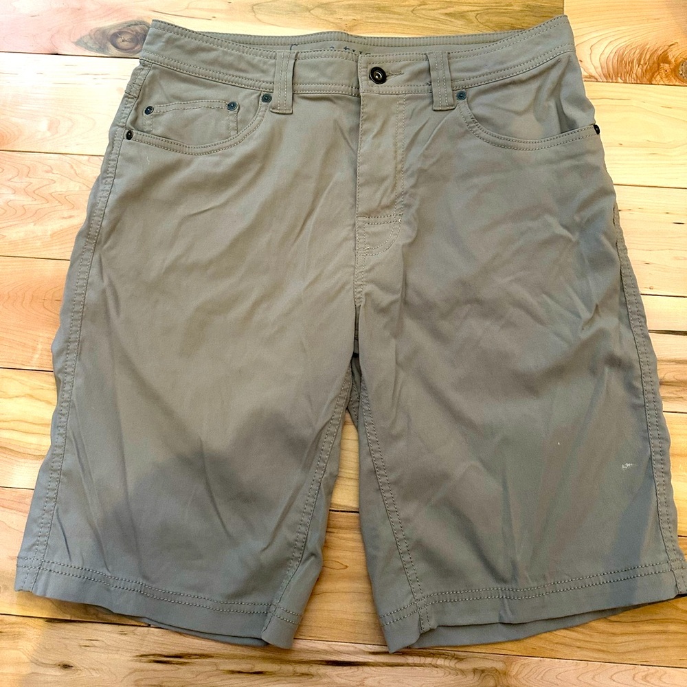 Prana Men's Light Olive Shorts